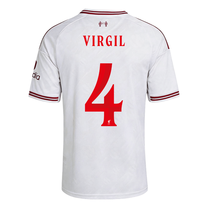 Tricouri Fotbal Liverpool VIRGIL #4 Deplasare 2026/27 - UCL