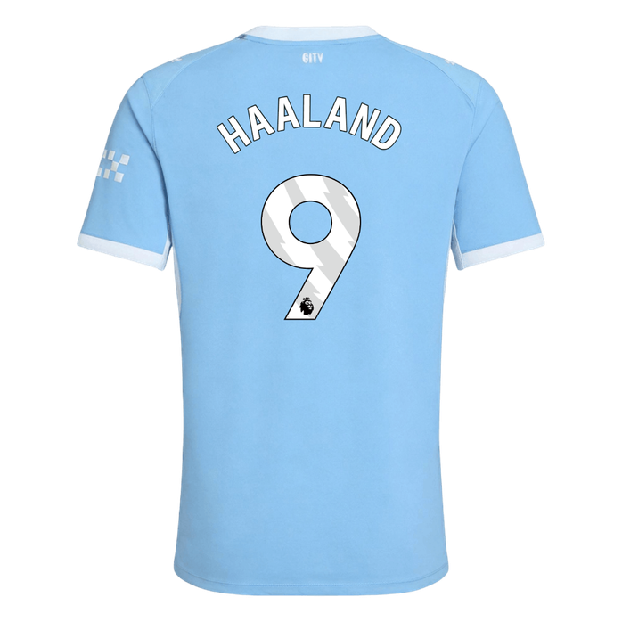 Tricouri Fotbal Manchester City HAALAND #9 Acasă 2026/27 Authentic
