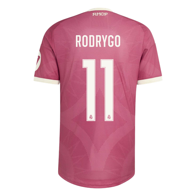 Tricouri Fotbal Real Madrid RODRYGO #11 Treilea 2026/27 Authentic