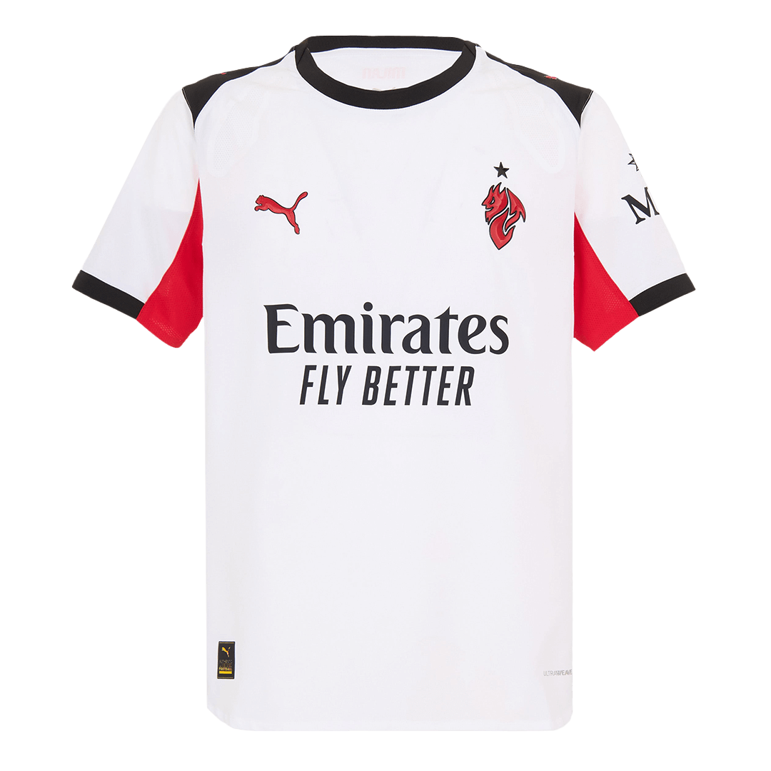 Tricouri Fotbal AC Milan FOFANA #19 Deplasare 2025/26 Authentic