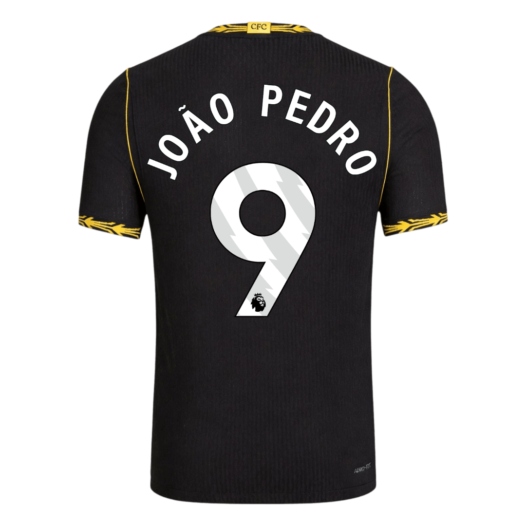 Tricouri Fotbal Chelsea JOÃO PEDRO #9 Deplasare 2026/27 Authentic