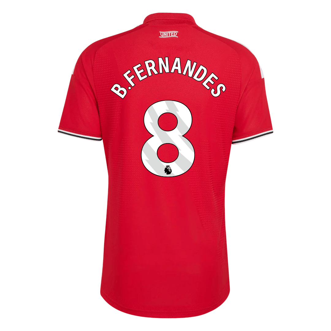 Tricouri Fotbal Manchester United B. FERNANDES #8 Acasă 2026/27 Authentic