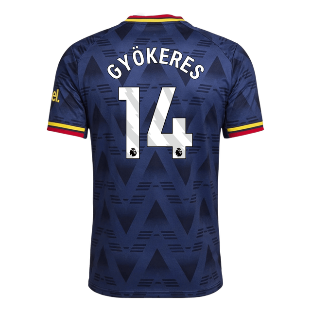 Tricouri Fotbal Arsenal GYÖKERES #14 Deplasare 2026/27 Authentic