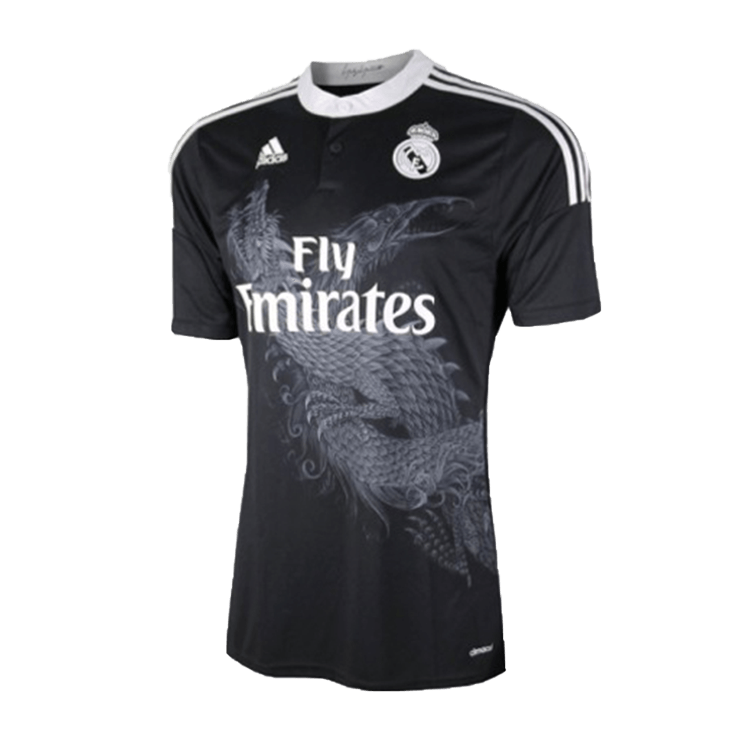Tricouri Fotbal Vintage Real Madrid BENZEMA #9 Treilea 2014/15