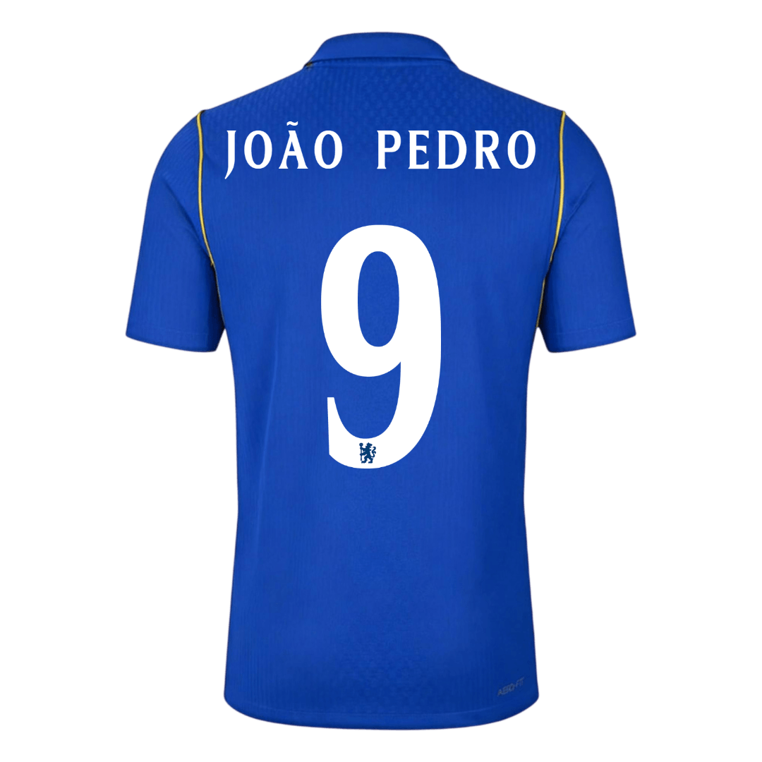 Tricouri Fotbal Chelsea JOÃO PEDRO #9 Acasă 2026/27 Authentic - UCL