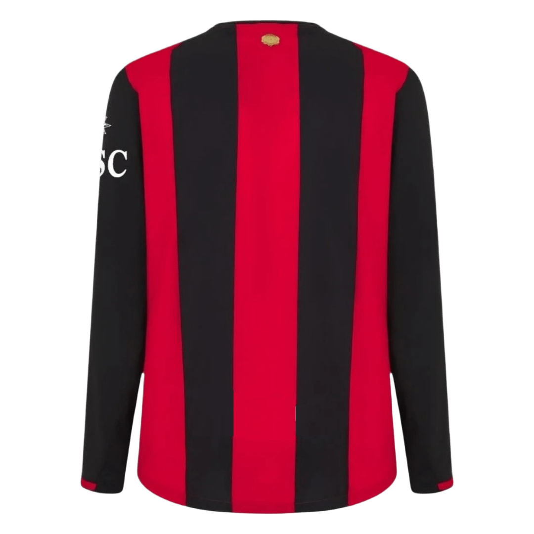 Tricouri Fotbal AC Milan Acasă 2026/27 Mânecă Lungă