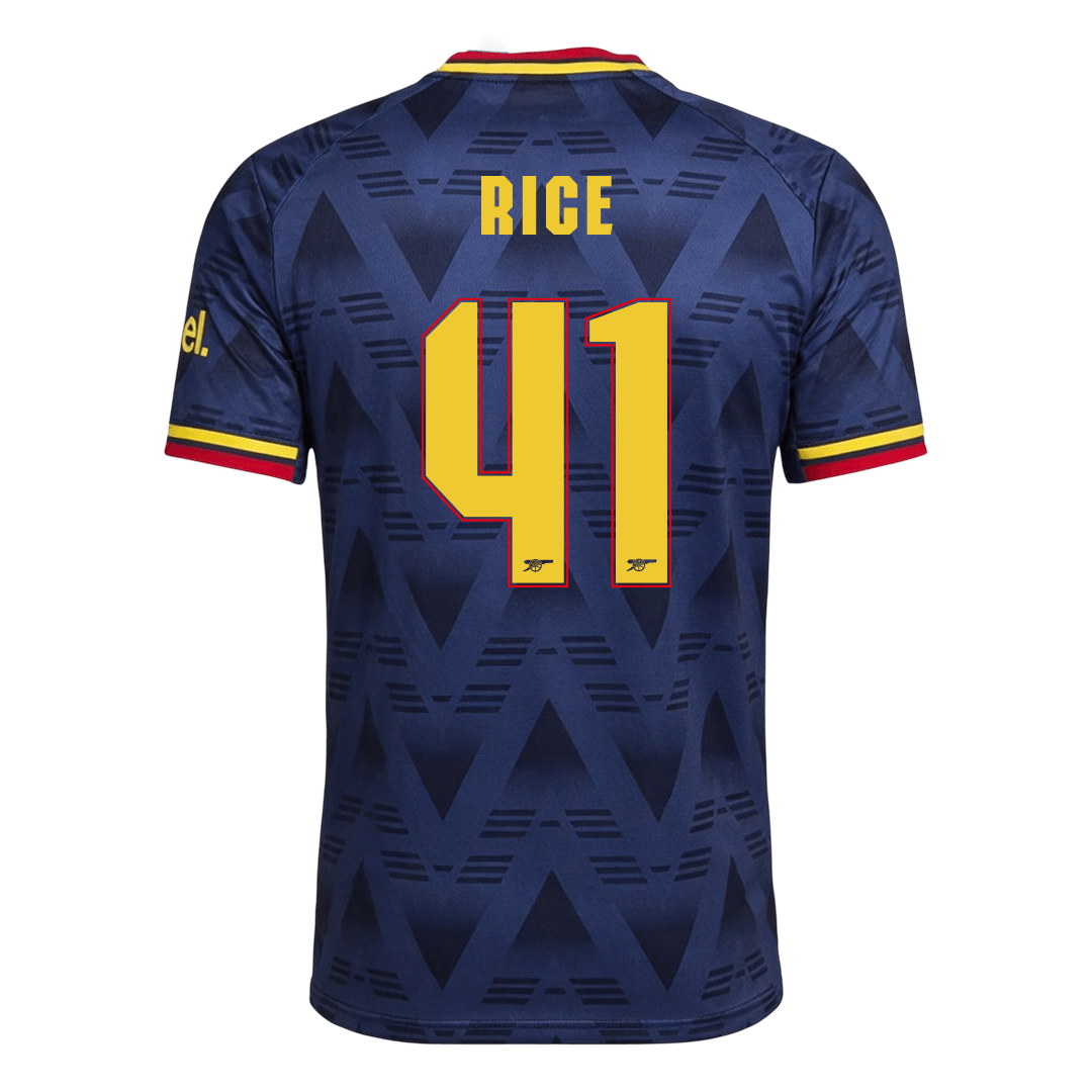 Tricouri Fotbal Arsenal RICE #41 Deplasare 2026/27 Authentic - UCL