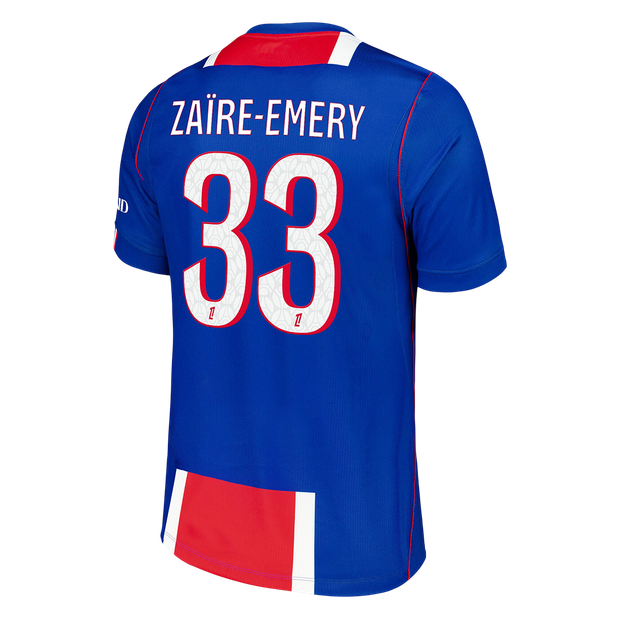 Tricouri Fotbal PSG ZAÏRE-EMERY #33 Acasă 2026/27 - Premium