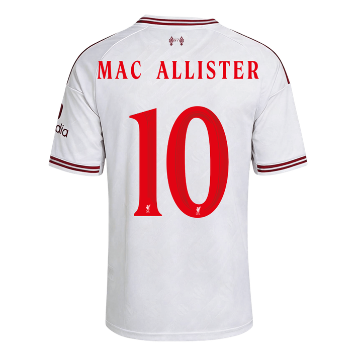 Tricouri Fotbal Liverpool MAC ALLISTER #10 Deplasare 2026/27 - UCL