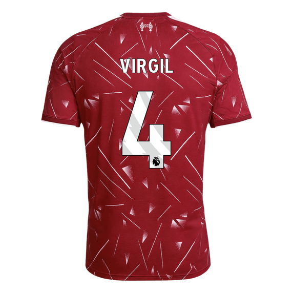 Tricouri Fotbal Liverpool VIRGIL #4 Acasă 2026/27 - Premium