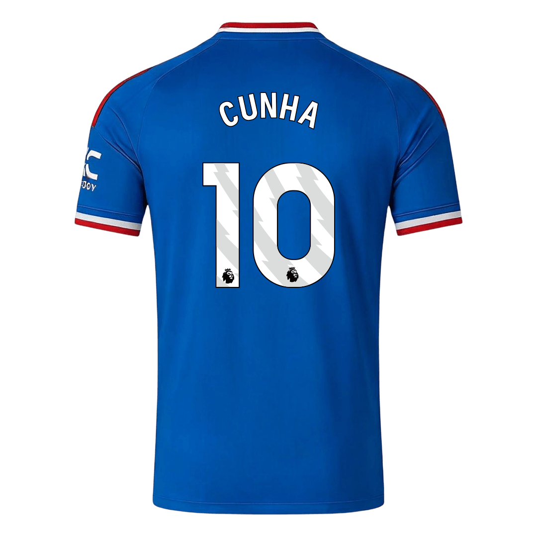 Tricouri Fotbal Manchester United CUNHA #10 Deplasare 2026/27