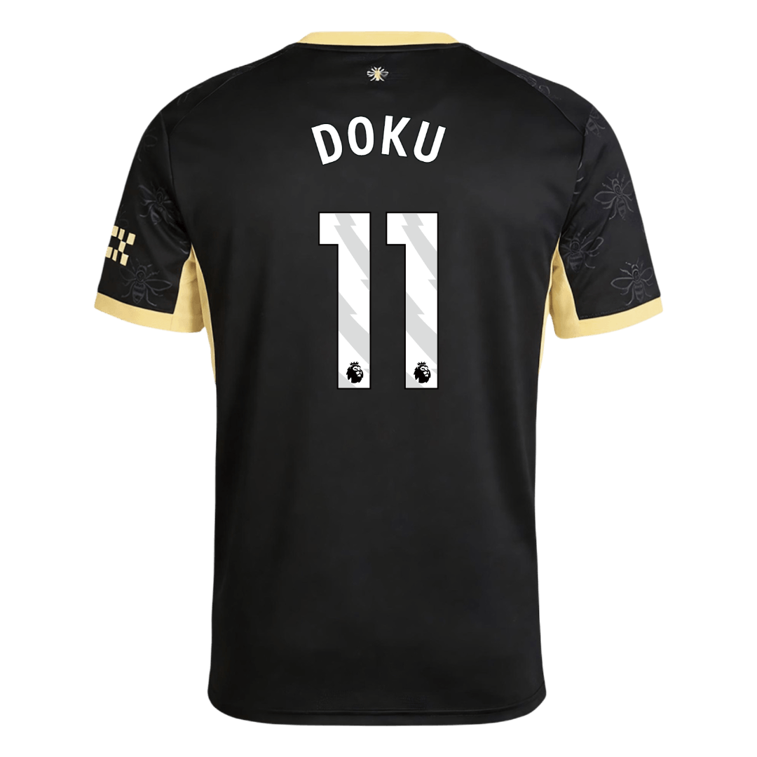 Tricouri Fotbal Manchester City DOKU #11 Deplasare 2026/27