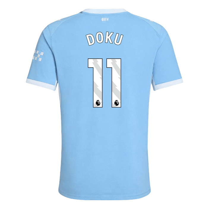 Tricouri Fotbal Manchester City DOKU #11 Acasă 2026/27 Authentic