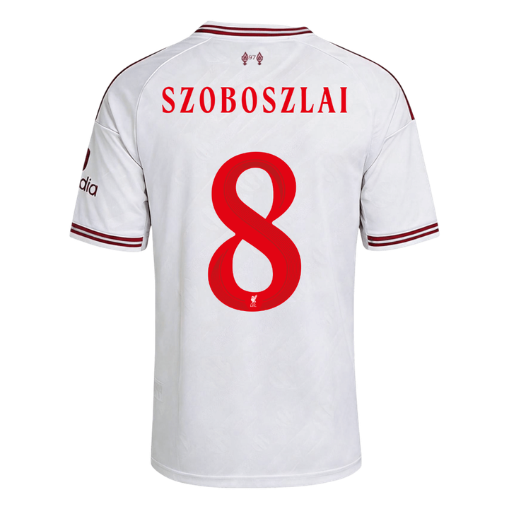 Tricouri Fotbal Liverpool SZOBOSZLAI #8 Deplasare 2026/27 - UCL