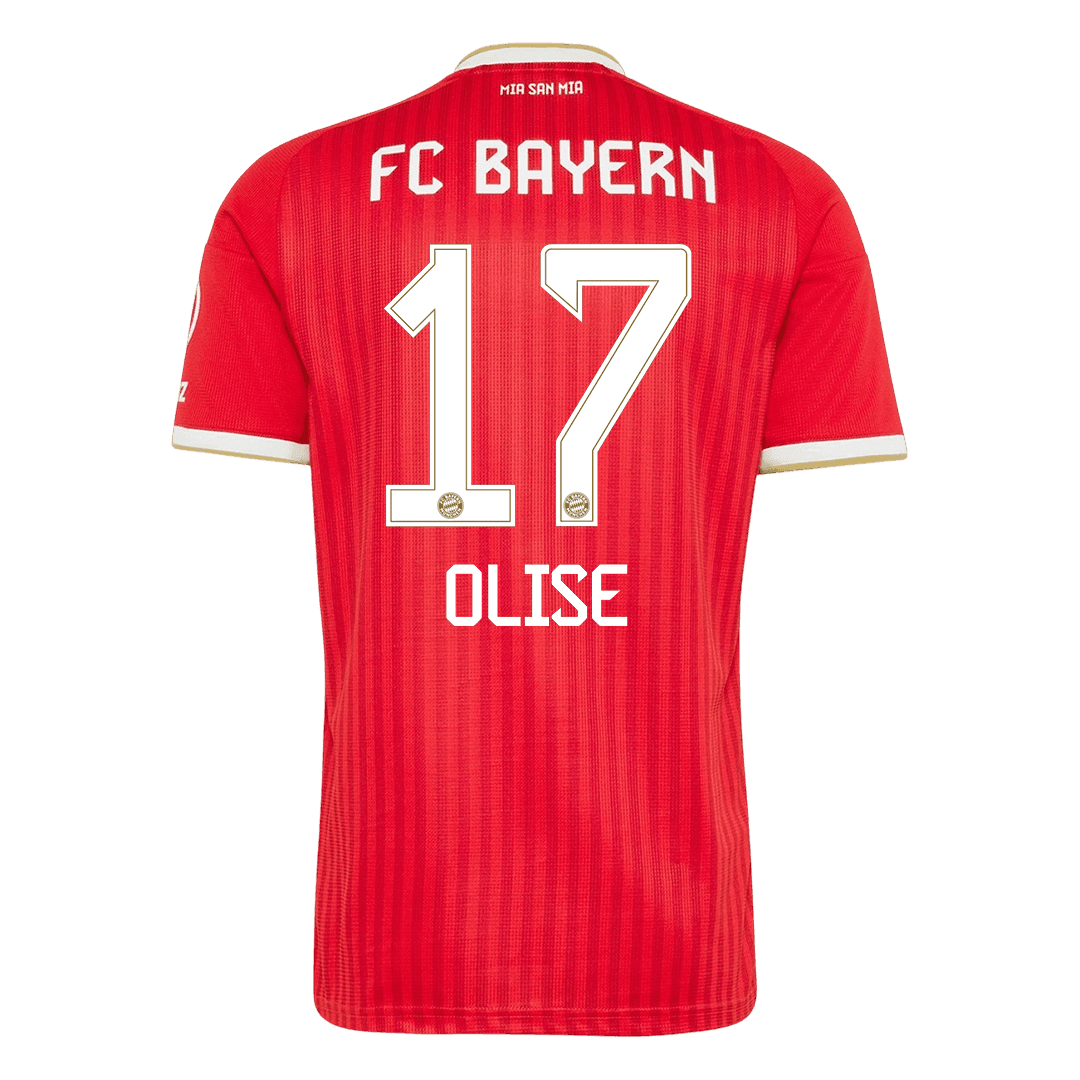 Tricouri Fotbal Bayern Munchen OLISE #17 Acasă 2026/27