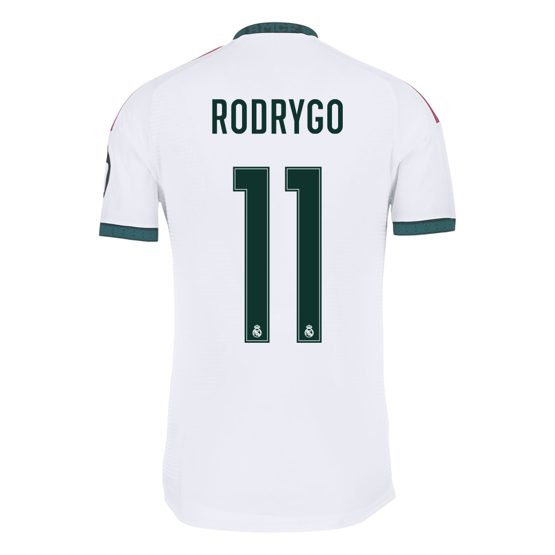 Tricouri Fotbal Real Madrid RODRYGO #11 Acasă 2026/27 Authentic