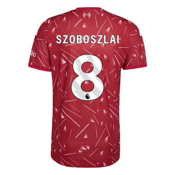 Tricouri Fotbal Liverpool SZOBOSZLAI #8 Acasă 2026/27 Authentic