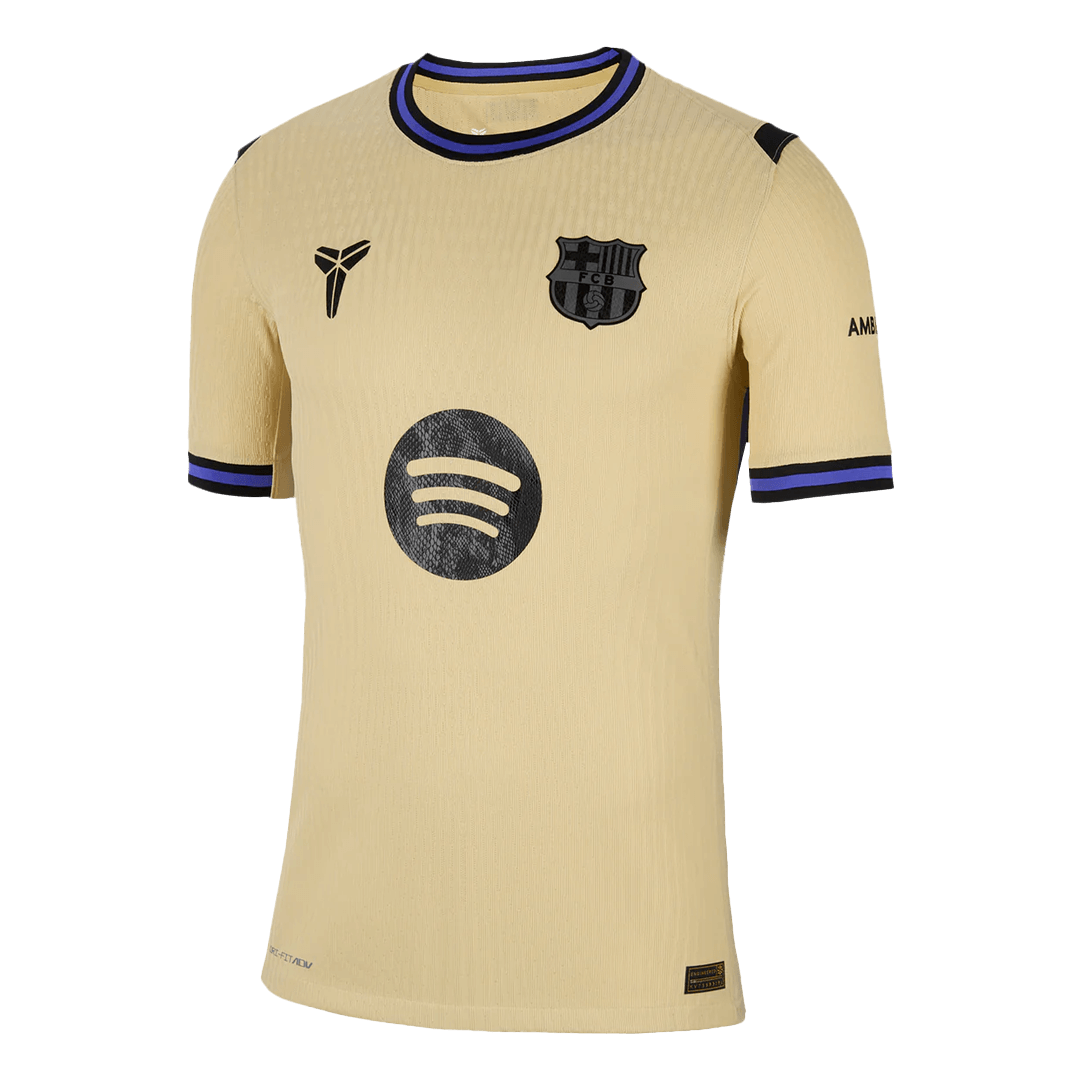 Tricouri Fotbal Barcelona F.DE JONG #21 Deplasare 2025/26 Authentic - UCL