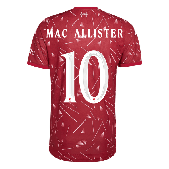 Tricouri Fotbal Liverpool MAC ALLISTER #10 Acasă 2026/27 Authentic - UCL