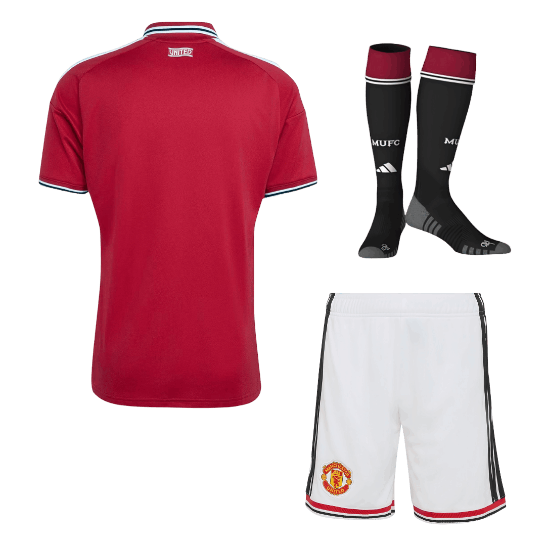 Set Tricouri Fotbal Manchester United Acasă 2026/27 - Super