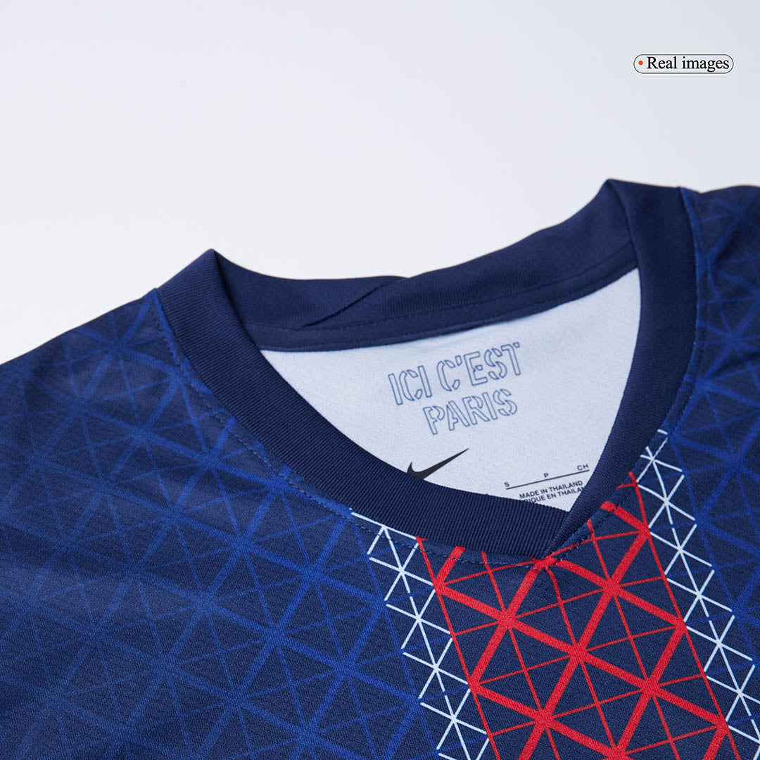 Tricouri Fotbal PSG B.BARCOLA #29 Acasă 2025/26 - Premium (mărime mare)