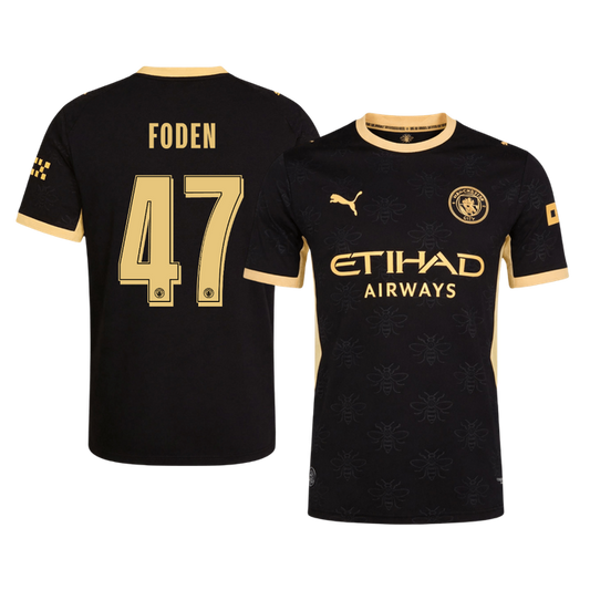 Tricouri Fotbal Manchester City FODEN #47 Deplasare 2026/27 Authentic - UCL