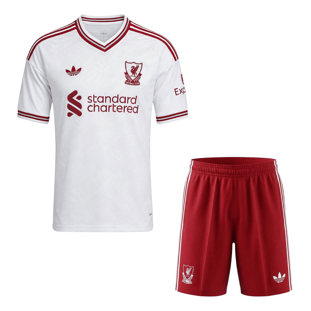 Set Tricouri Fotbal Liverpool Deplasare 2026/27