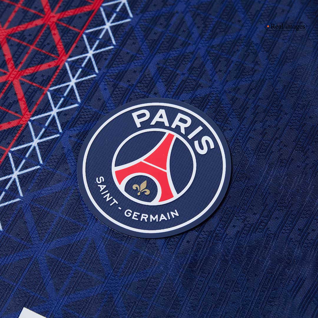 Tricouri Fotbal PSG JOÃO NEVES #87 Acasă 2025/26 Authentic