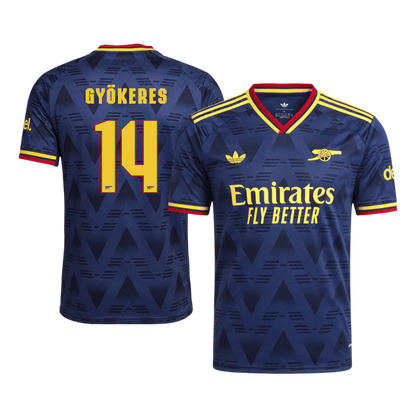 Tricouri Fotbal Arsenal GYÖKERES #14 Deplasare 2026/27 Authentic - UCL