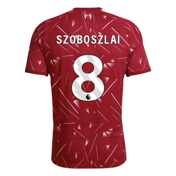 Tricouri Fotbal Liverpool SZOBOSZLAI #8 Acasă 2026/27 - Premium