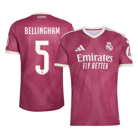 Tricouri Fotbal Real Madrid BELLINGHAM #5 Third 2026/27