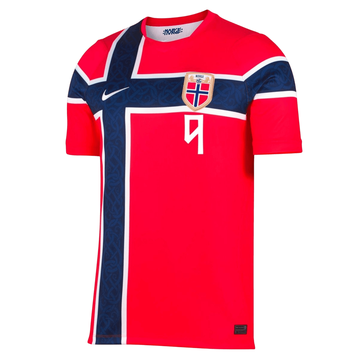Tricouri Fotbal Norway BRAUT HAALAND #9 Acasă Cupa Mondială 2026