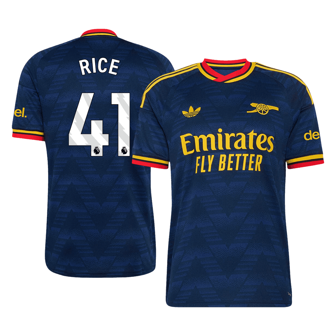 Tricouri Fotbal Arsenal RICE #41 Deplasare 2026/27