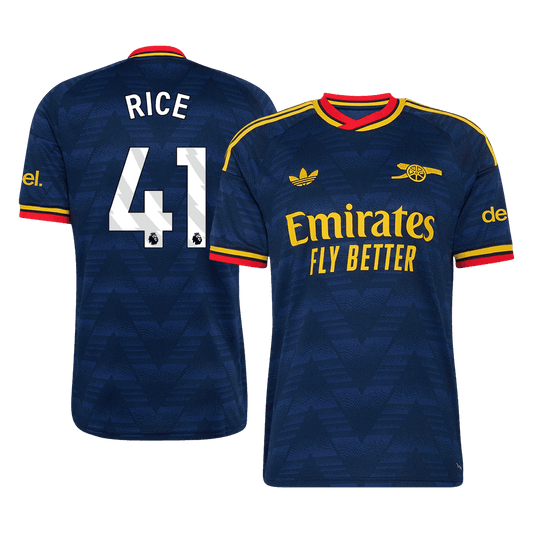 Tricouri Fotbal Arsenal RICE #41 Deplasare 2026/27