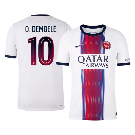 Tricouri Fotbal PSG O. DEMBÉLÉ #10 Deplasare 2026/27 Authentic
