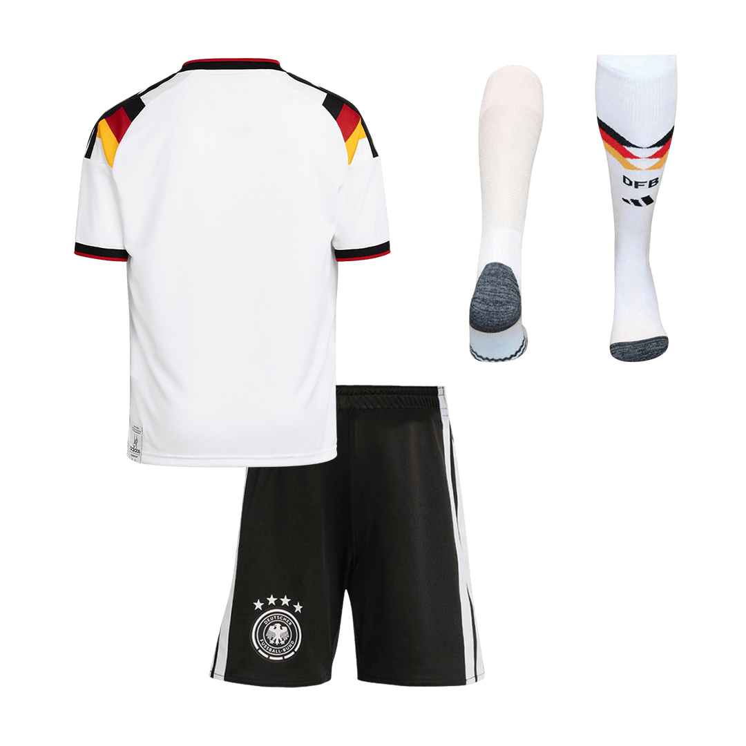 Set Tricouri Fotbal Germania Acasă 2026 Pentru Copii