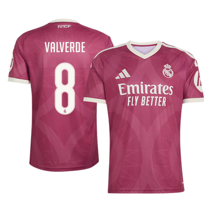 Tricouri Fotbal Real Madrid VALVERDE #8 Third 2026/27