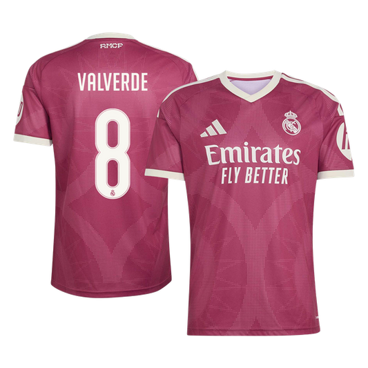 Tricouri Fotbal Real Madrid VALVERDE #8 Third 2026/27