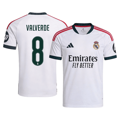 Tricouri Fotbal Real Madrid VALVERDE #8 Acasă 2026/27 - Premium