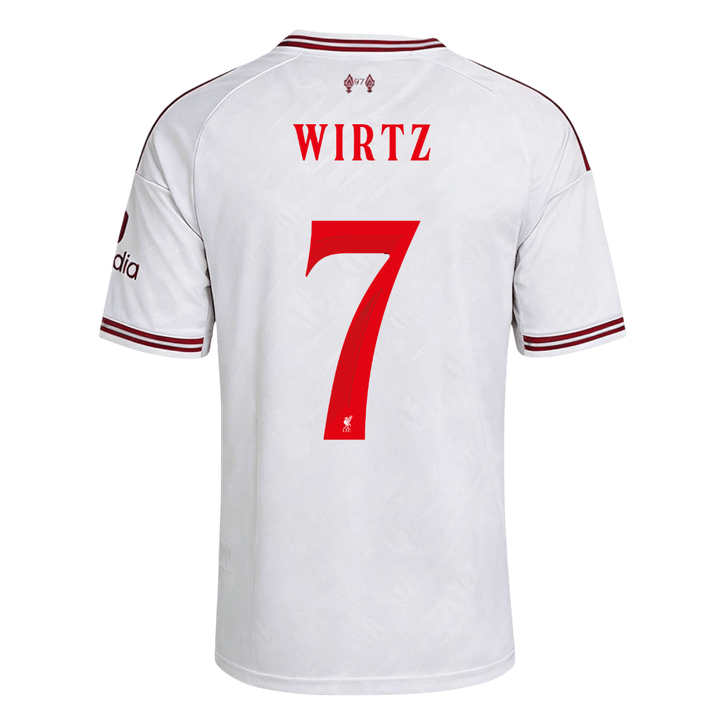 Tricouri Fotbal Liverpool WIRTZ #7 Deplasare 2026/27 - UCL