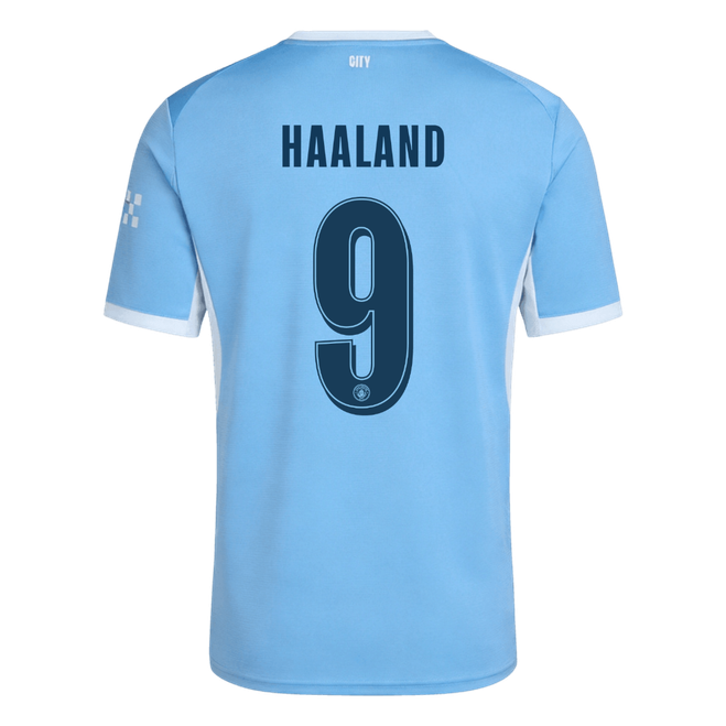 Tricouri Fotbal Manchester City HAALAND #9 Acasă 2026/27 - UCL
