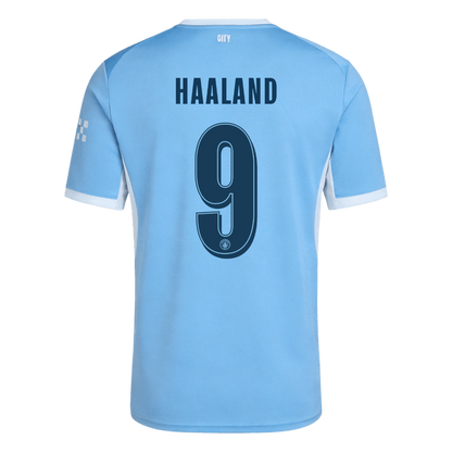 Tricouri Fotbal Manchester City HAALAND #9 Acasă 2026/27 - UCL