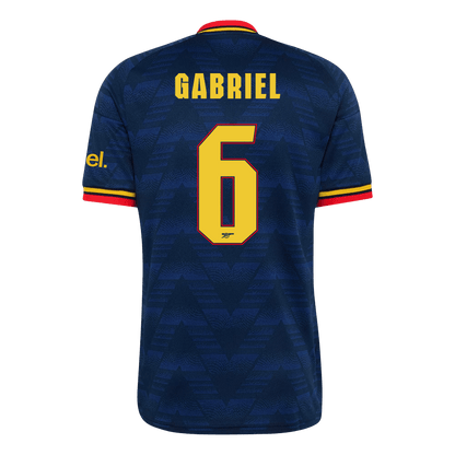 Tricouri Fotbal Arsenal GABRIEL #6 Deplasare 2026/27 - UCL