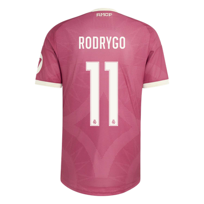 Tricouri Fotbal Real Madrid RODRYGO #11 Treilea 2026/27 Authentic