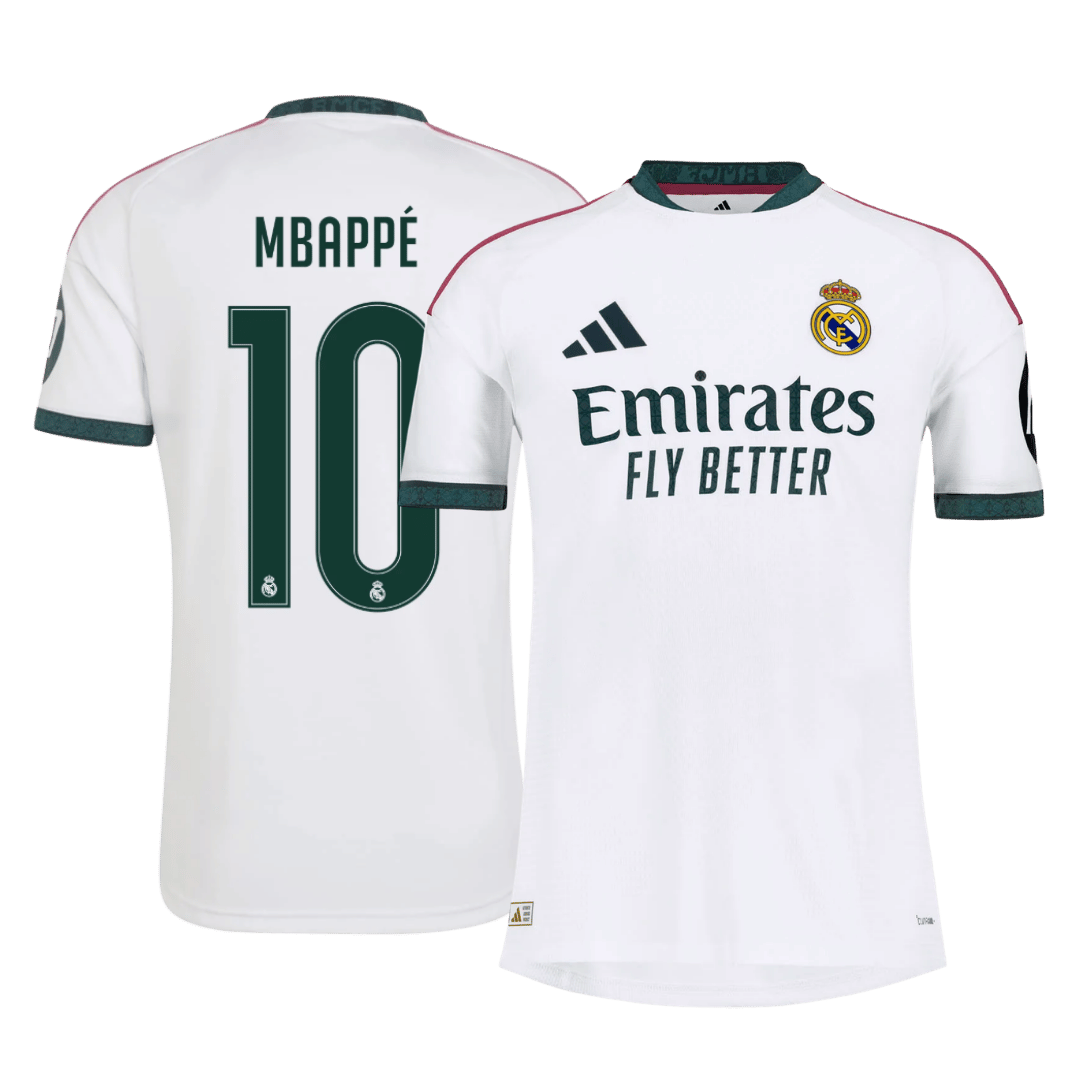 Tricouri Fotbal Real Madrid MBAPPÉ #10 Acasă 2026/27 Authentic