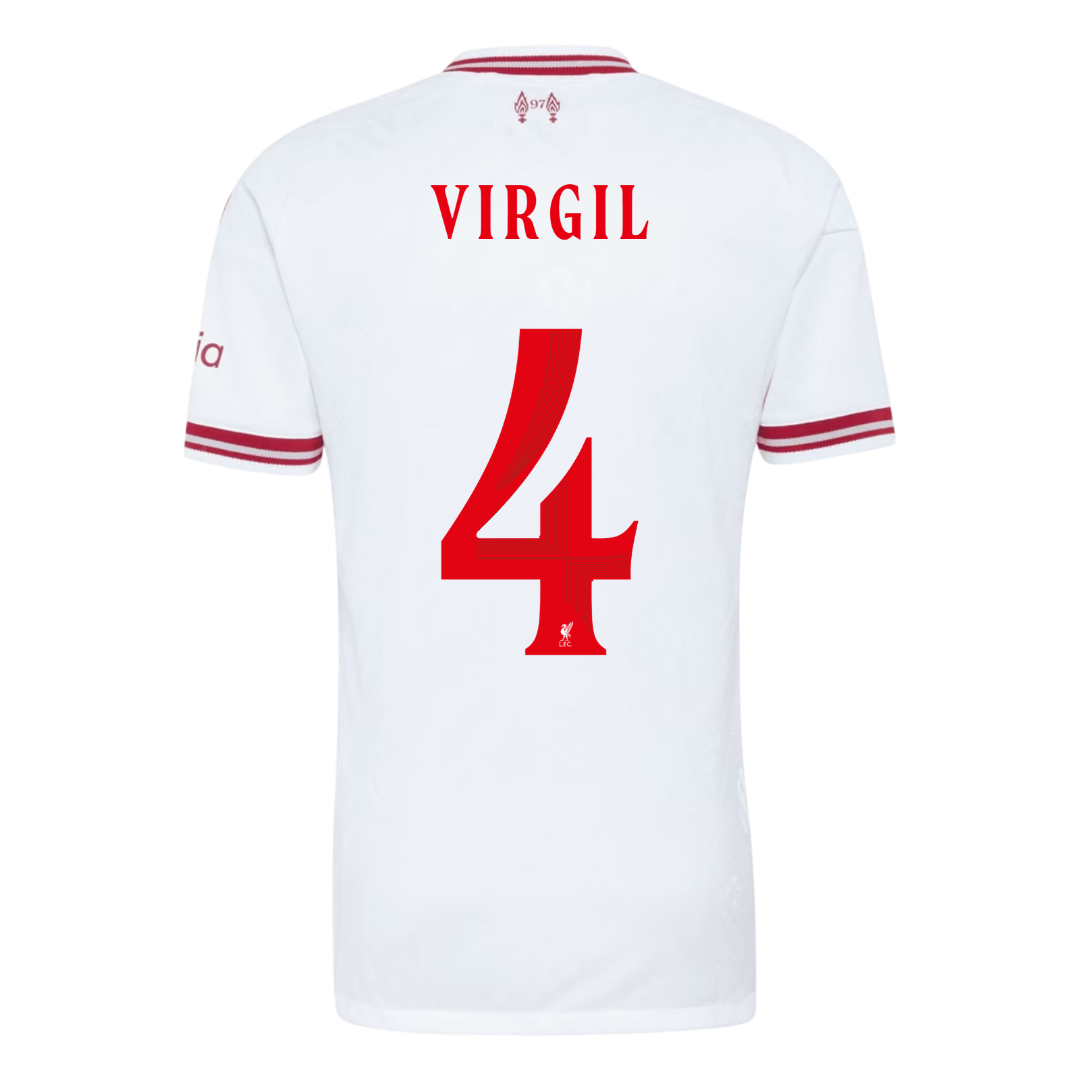 Tricouri Fotbal Liverpool VIRGIL #4 Deplasare 2026/27 Authentic - UCL