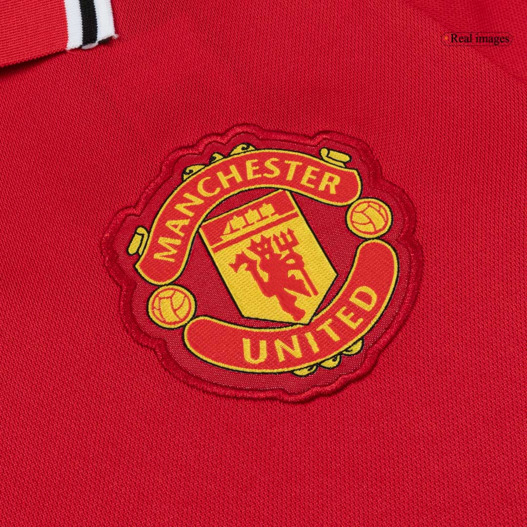 Tricouri Fotbal Manchester United B.FERNANDES #8 Acasă 2026/27 - UCL - Premium