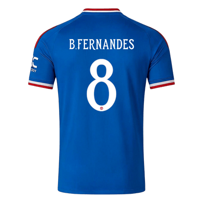 Tricouri Fotbal Manchester United B. FERNANDES #8 Deplasare 2026/27 - UCL