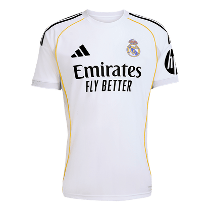 Tricouri Fotbal Real Madrid MBAPPÉ #9 Acasă 2025/26 - Premium