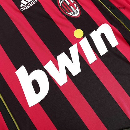 Tricouri Fotbal Vintage AC Milan KAKA' #22 Acasă 2006/07